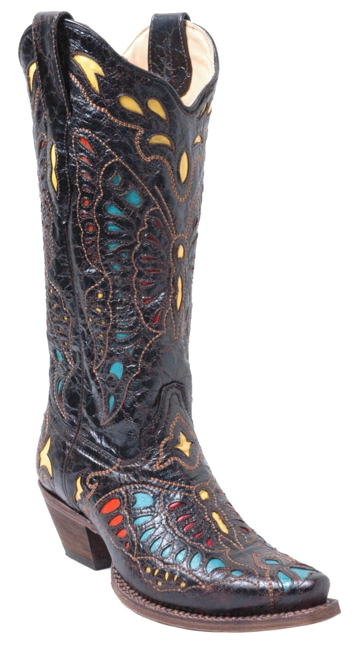 butterfly cowboy boots